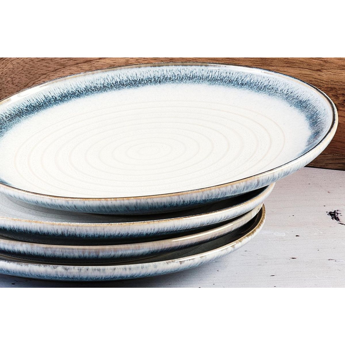 BJORN Assiette COSMOS Ø21,5cm - 6 pièces - Azur