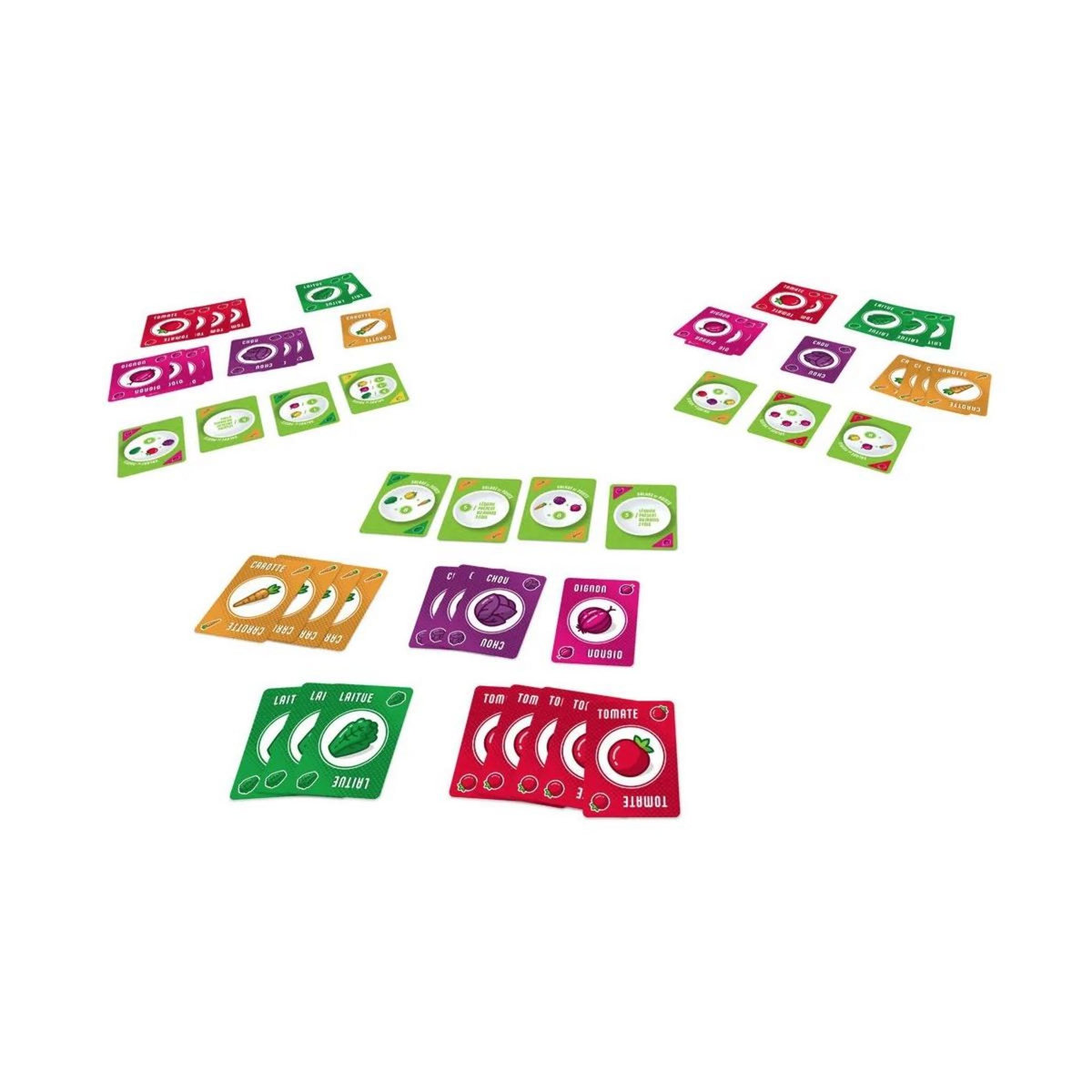 Gigamic Salade 2 points - Jeu de collection de cartes