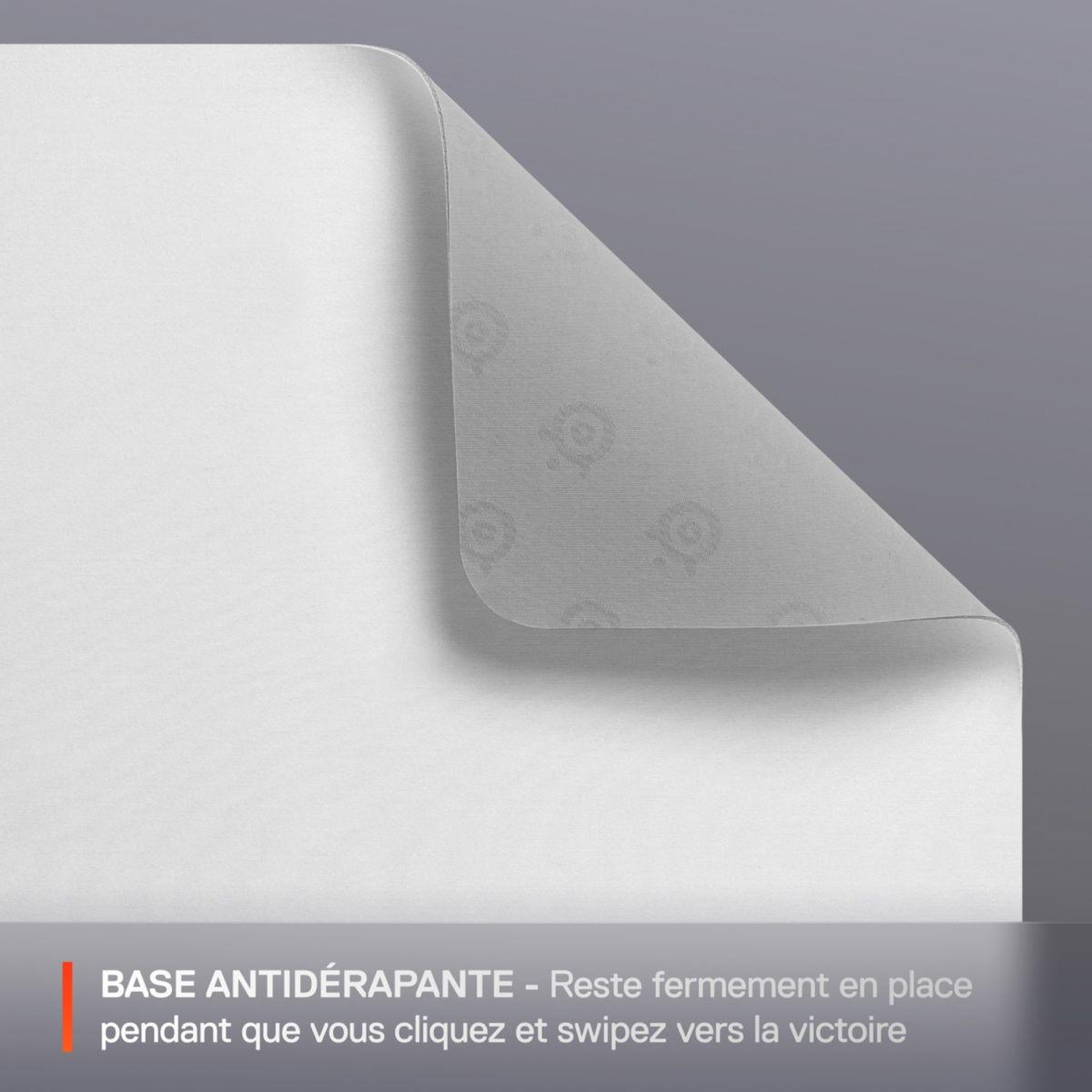 Voir la diapositive 4 : STEEL SERIES Tapis de souris qck l blanc