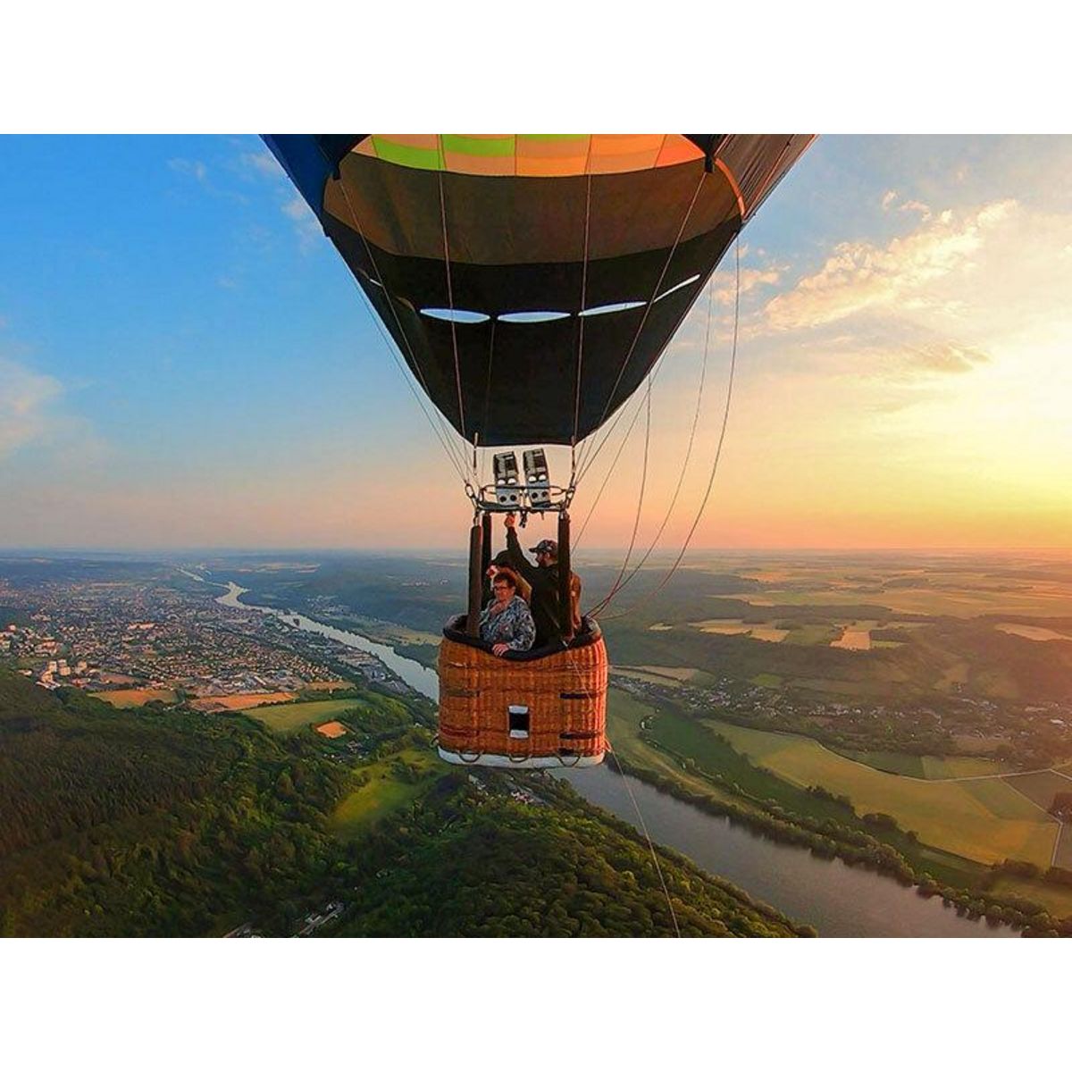 Smartbox Vol en montgolfière pour 2 personnes à Giverny le matin en semaine - Coffret Cadeau Sport & Aventure