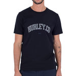 HURLEY T-shirt Noir Homme Hurley H20 Dri Authentic. Coloris disponibles : Noir