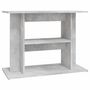 Voir la diapositive 2 : VIDAXL Support pour aquarium gris béton 80x35x60 cm bois d ingénierie