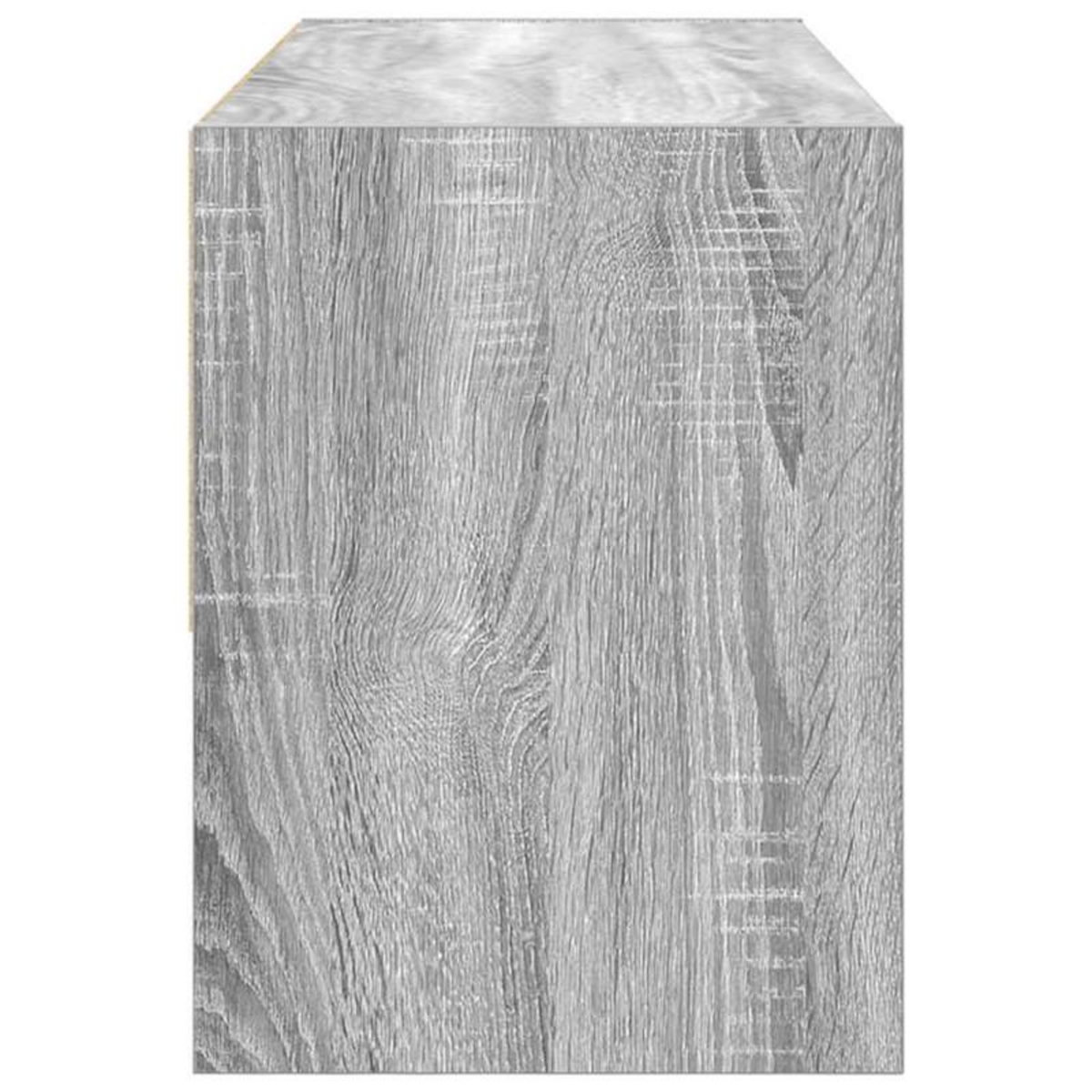 VIDAXL Étagère à chaussures empilable sonoma gris 89,5x30x40 cm