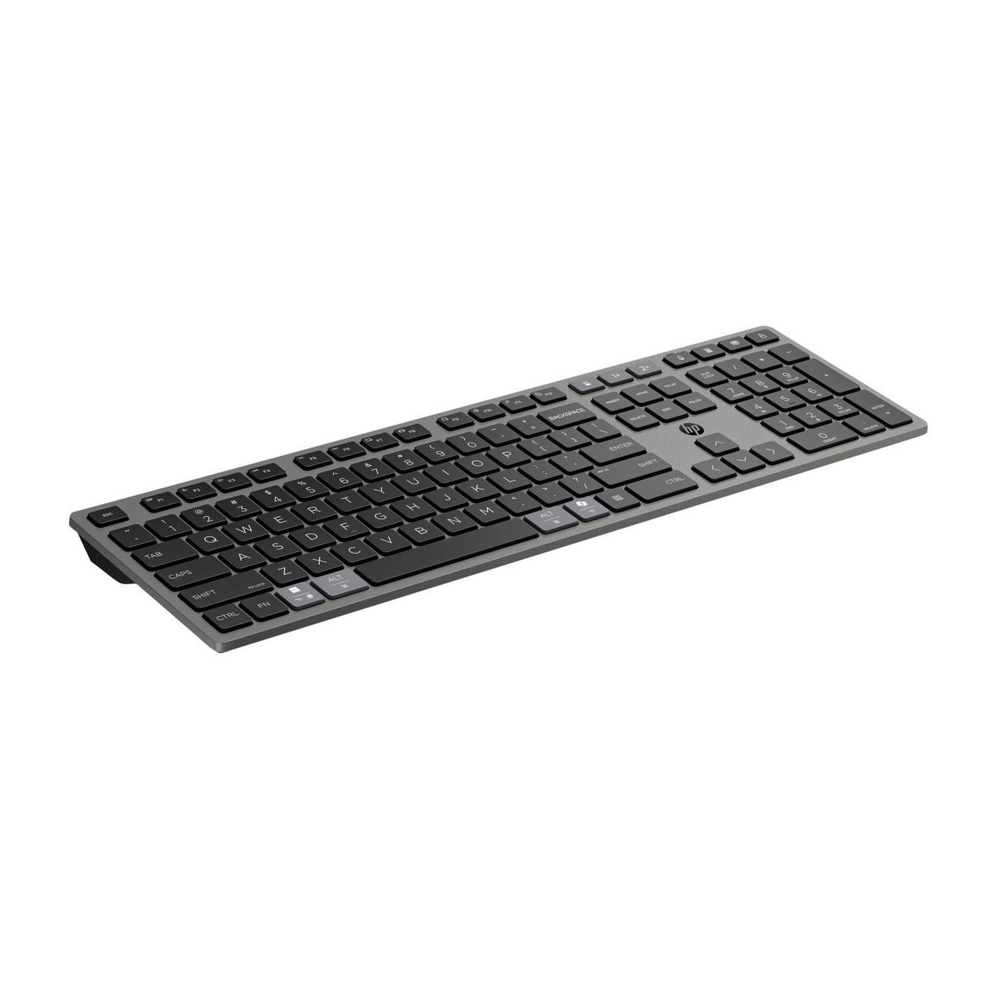 Voir la diapositive 3 : HP Hp ensemble clavier et souris sans fil rechargeables multi-appareils 725