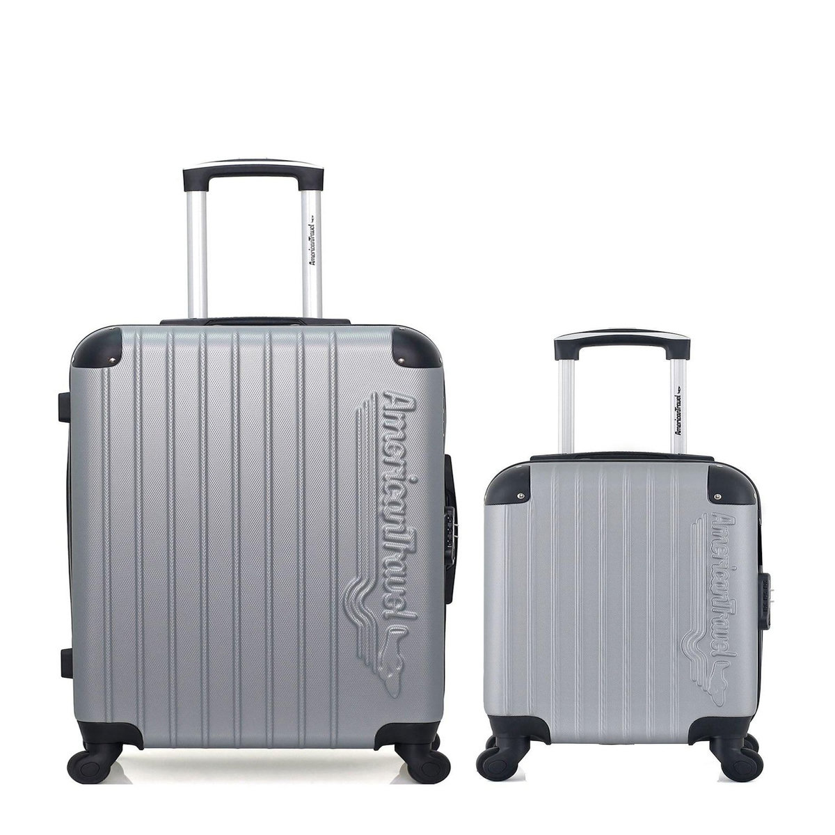 AMERICAN TRAVEL AMERICAN TRAVEL - LOT DE 2 - Valises weekend et cabine XXS BUDAPEST