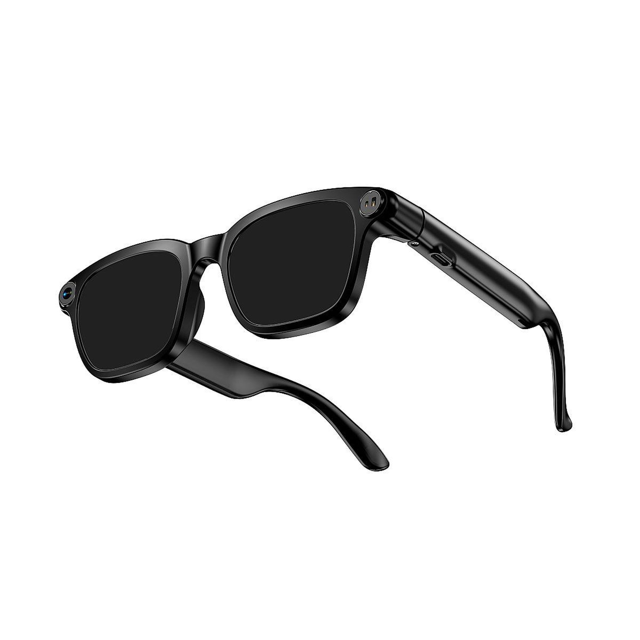 SYNERFIT Lunettes caméra NASA Vision - capteur Sony 8 Mpx, Wi-Fi, IP65 - Noir / Graphite