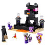 Voir la diapositive 3 : LEGO Minecraft 21242 L'arène de l'End, Jouet de Combat avec Lave, Figurine Dragon de l'Ender et Enderman