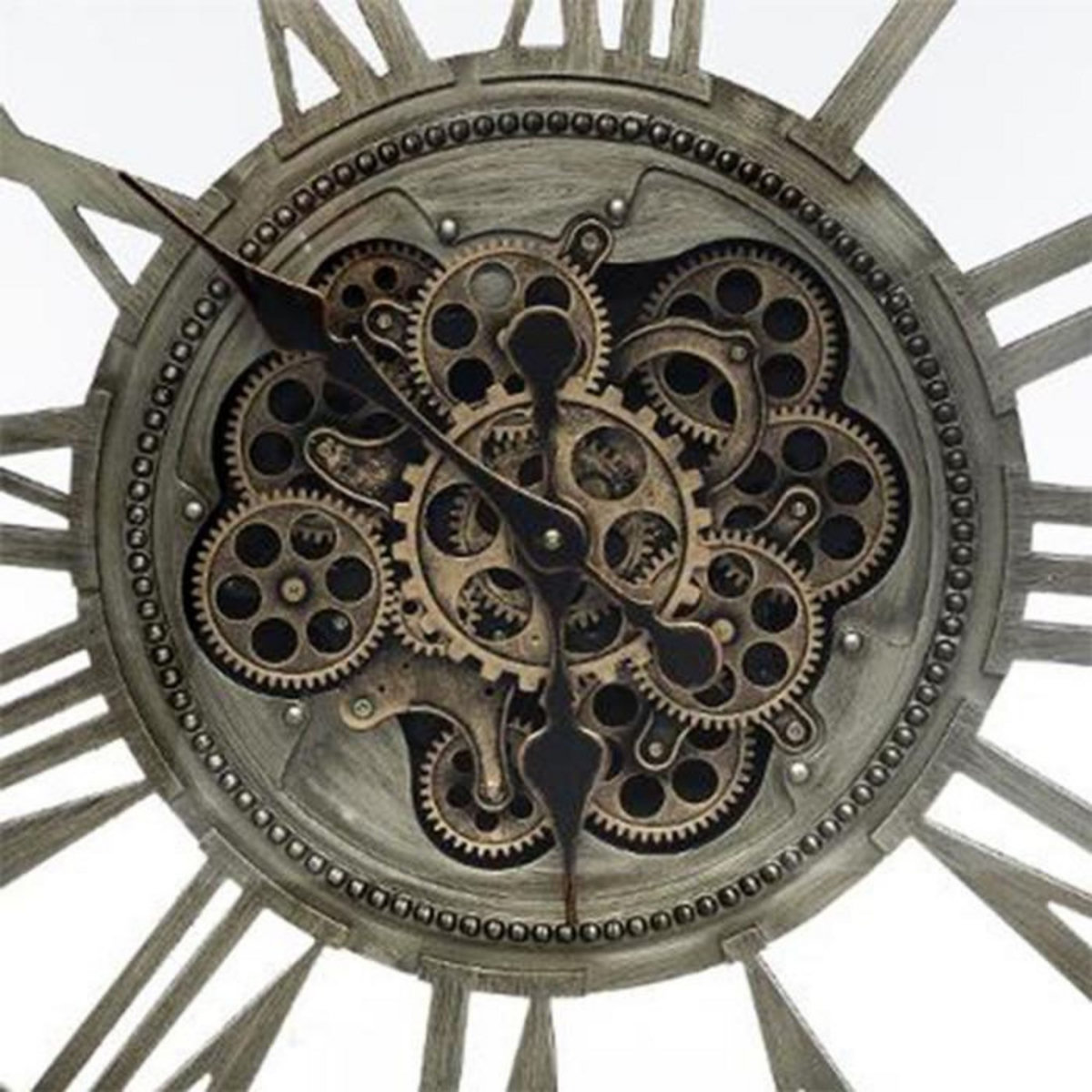 ATMOSPHERA Horloge Murale Design  Mécanisme  80cm Gris