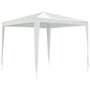 Voir la diapositive 2 : VIDAXL Tente de reception 2,5x2,5 m Blanc