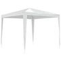 Voir la diapositive 2 : VIDAXL Tente de reception 2,5x2,5 m Blanc