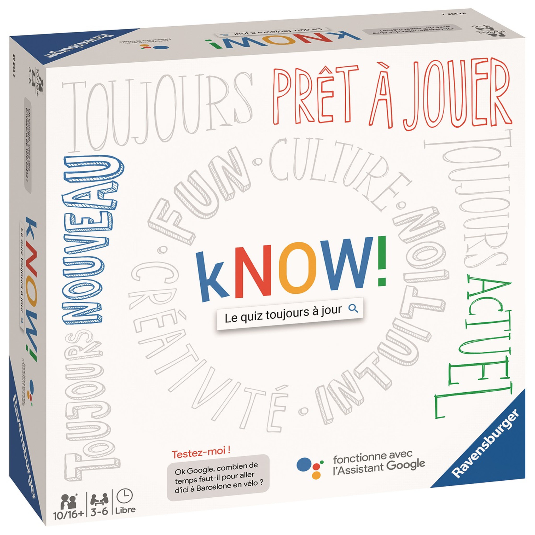 Voir la diapositive 1 : RAVENSBURGER Jeu - Know!