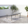 Voir la diapositive 5 : CONCEPT USINE Table de jardin extensible 6 chaises et 2 fauteuils en alu MEZZANE