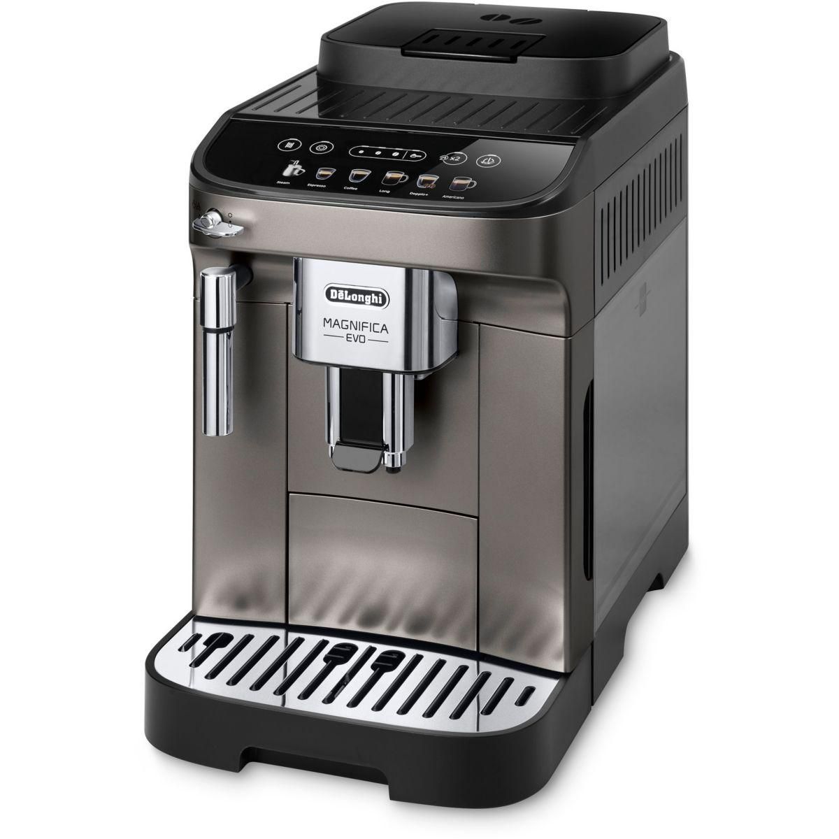 DELONGHI Expresso Broyeur Magnifica Evo FEB2942.TB titanium