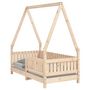 Voir la diapositive 2 : VIDAXL Cadre de lit pour enfant 70x140 cm bois de pin massif