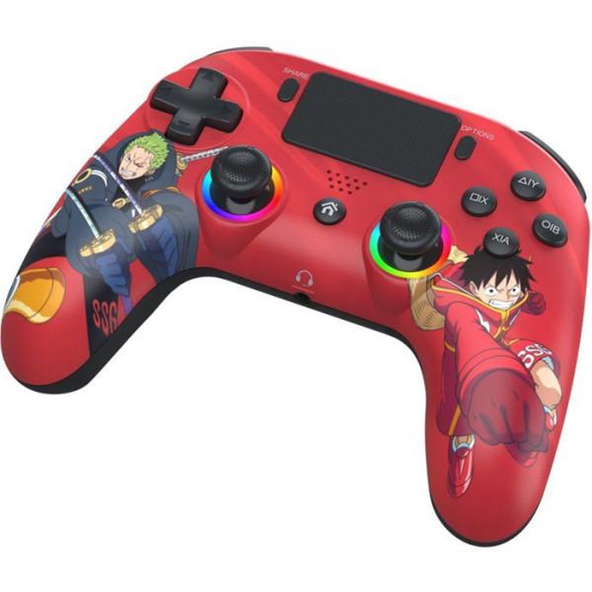 Voir la diapositive 3 : Subsonic Manette sans fil - PS4 / PC - One Piece Luffy vs Zoro - Bluetooth - Noir - SUBSONIC