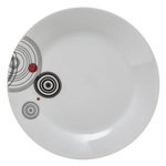 SECRET DE GOURMET Lot de 6 Assiettes à Dessert  Instant  19cm Blanc