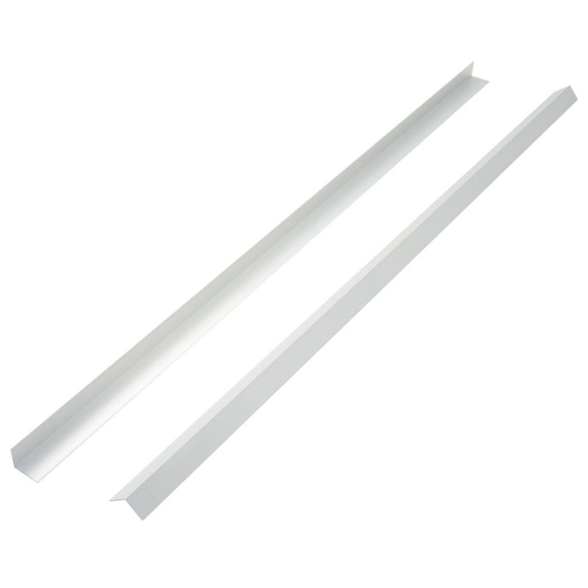 VIDAXL Corniere de terrasse 5 pcs Aluminium 170 cm Argente