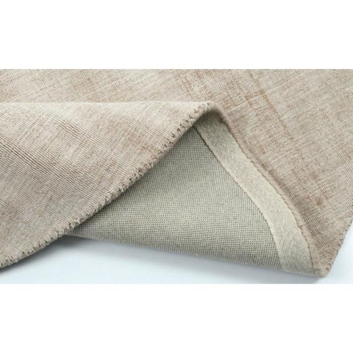 Paris Prix Tapis Déco Rond  Fabian  150cm Beige