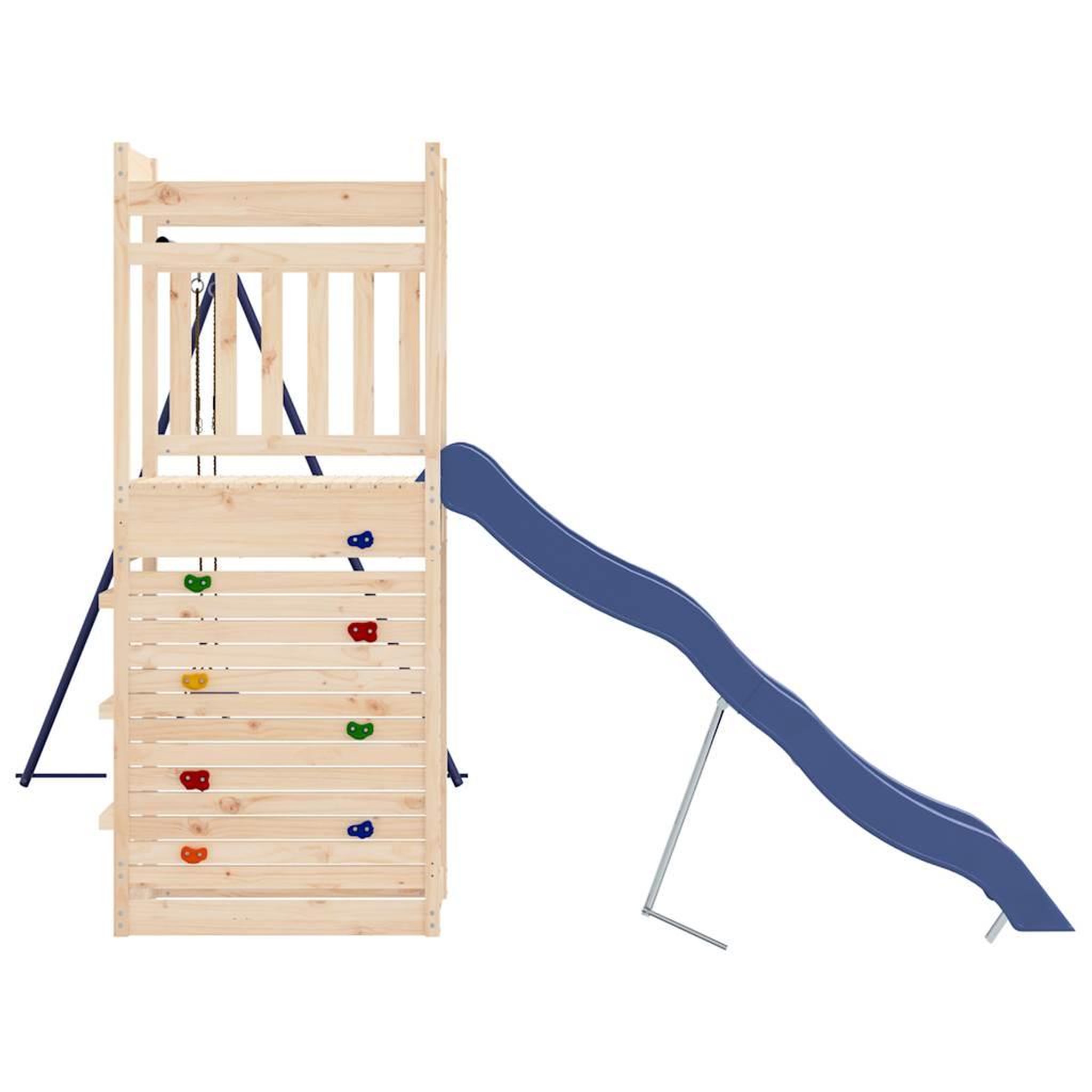 Voir la diapositive 5 : VIDAXL Aire de jeux d'exterieur bois de pin massif