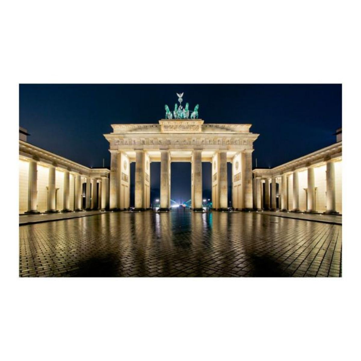 Paris Prix Papier Peint  Porte de Brandebourg de Nuit II  270x450cm