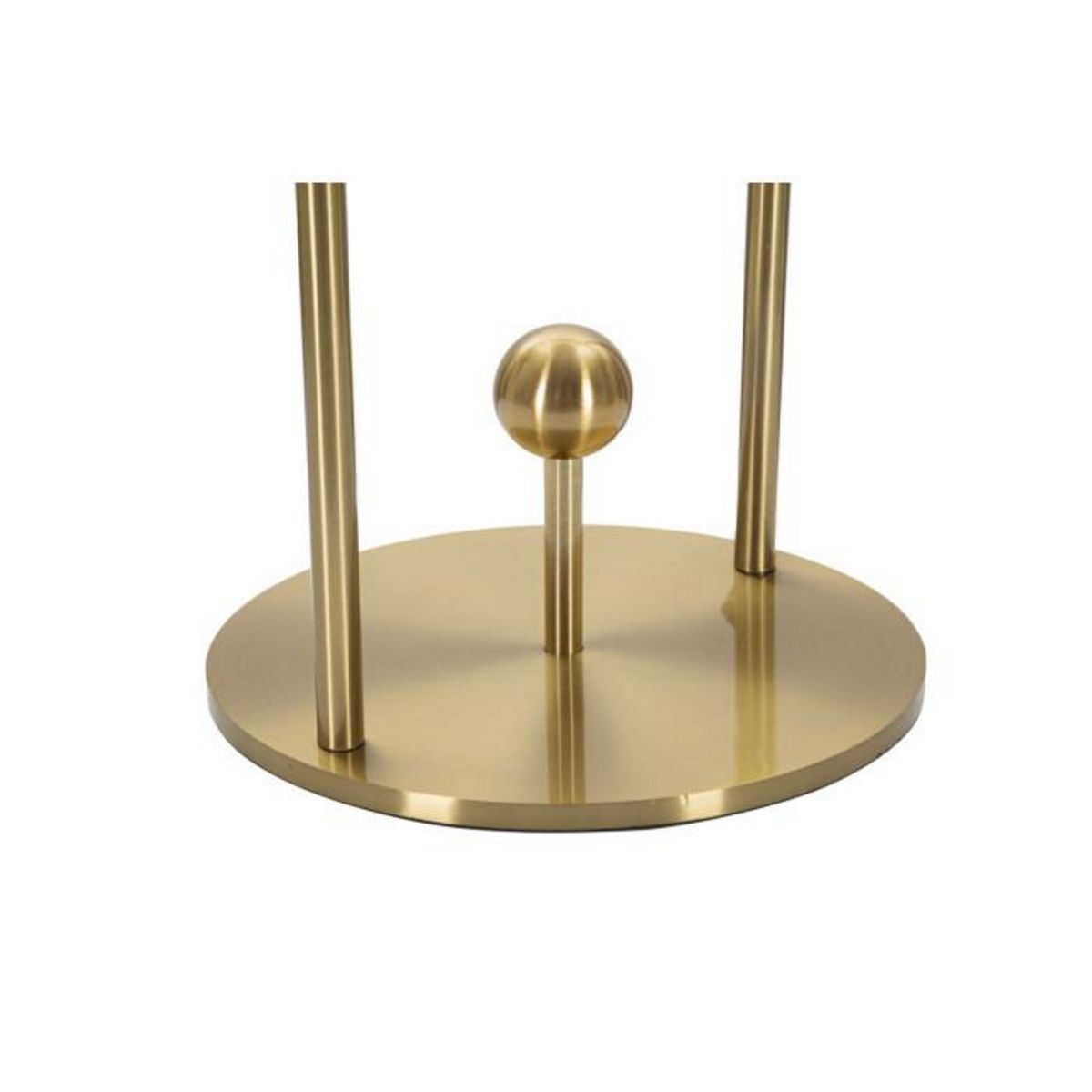 Paris Prix Lampe à Poser Design Arc  Luci  47cm Blanc & Or