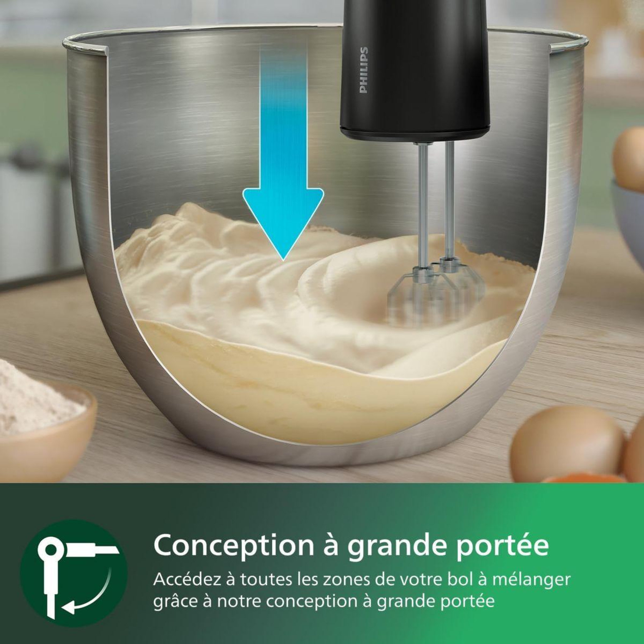 Voir la diapositive 4 : Philips Batteur 5000 series hr3781/10