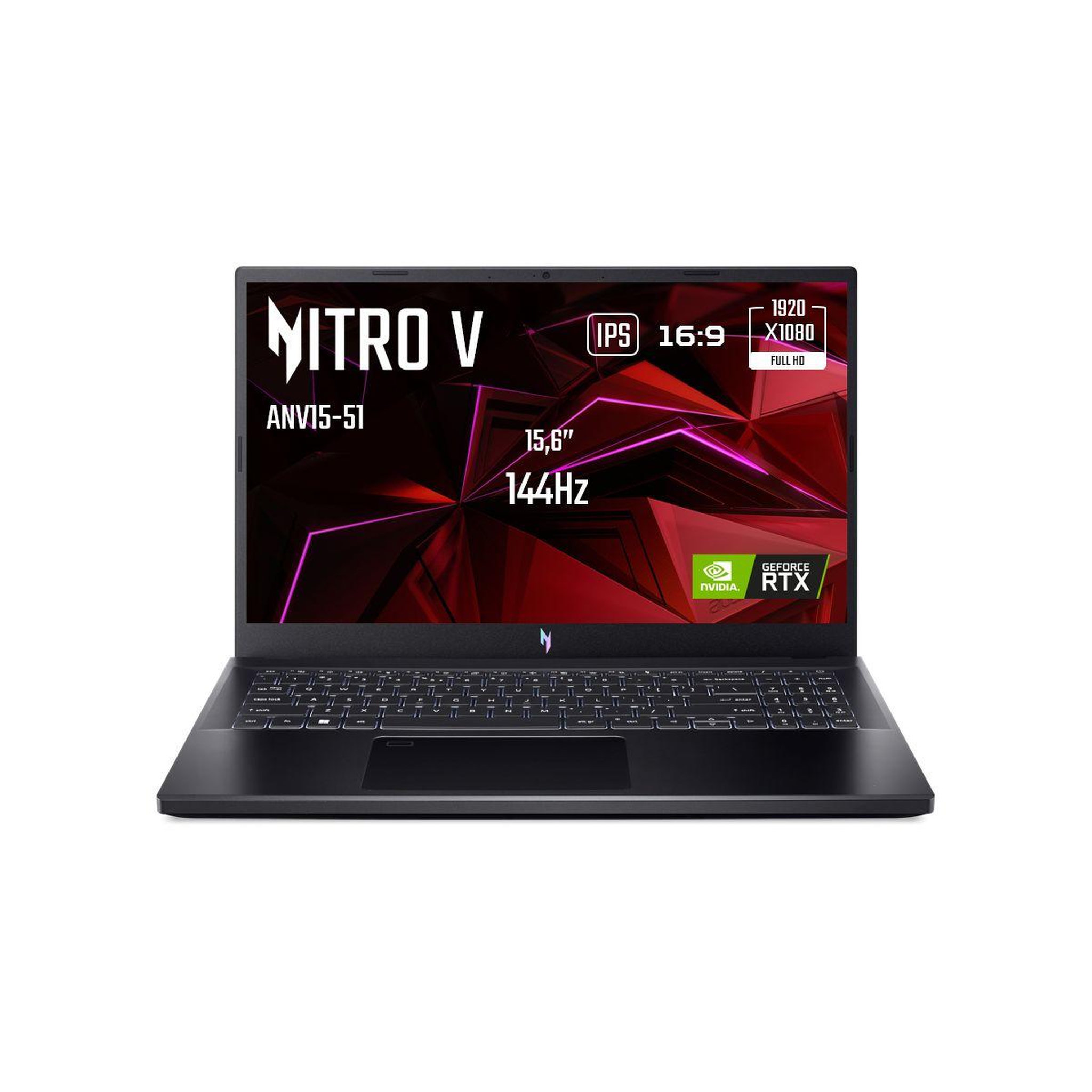 Voir la diapositive 1 : ACER PC Gamer Nitro V 15 ANV15-51-59WV