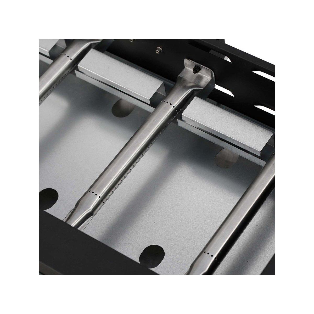 Habitat et Jardin Plancha  Presto 4  - 4 Brûleurs - 9.7kW - Gris