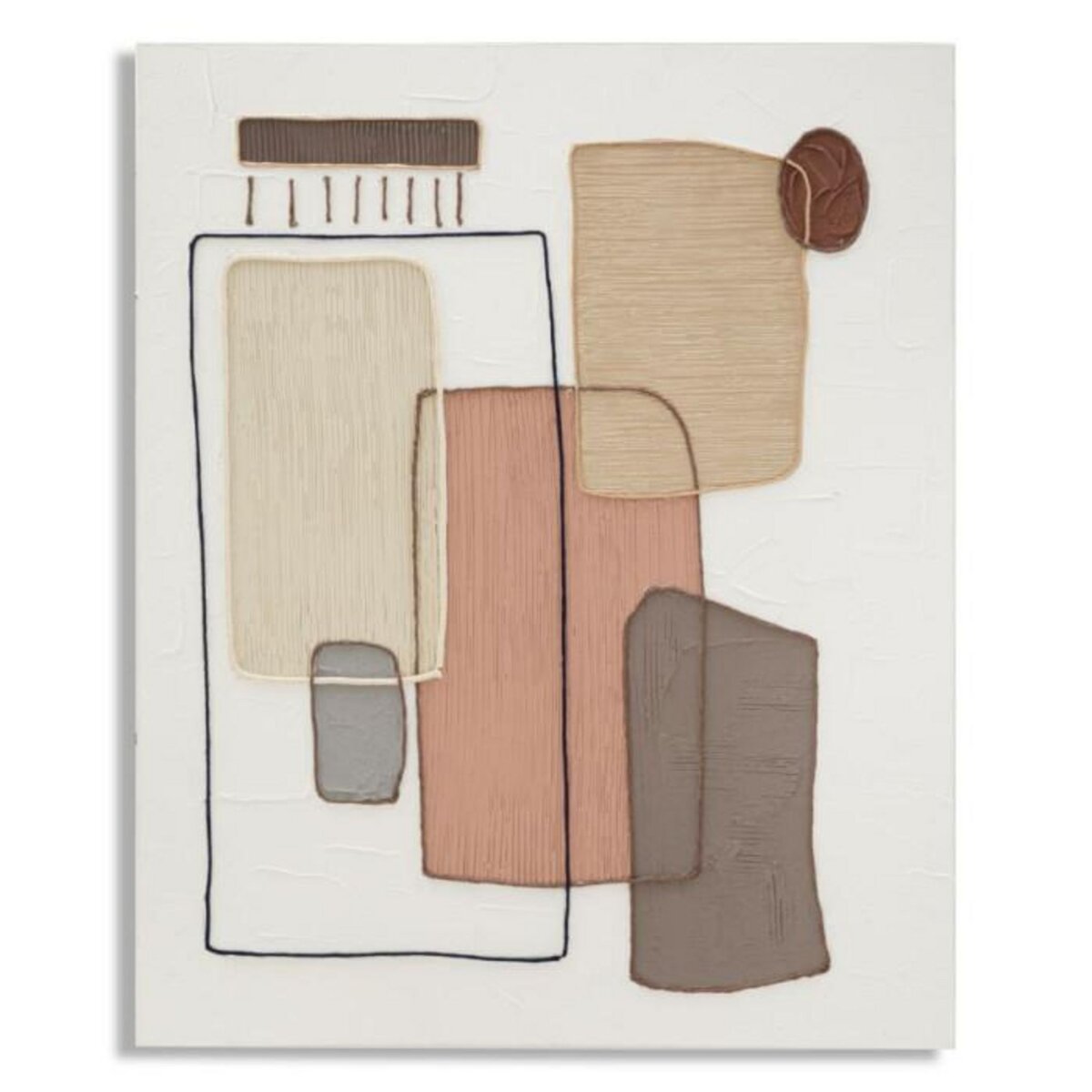 Paris Prix Toile Imprimée Déco  Paint  80x100cm Multicolore