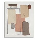 Paris Prix Toile Imprimée Déco  Paint  80x100cm Multicolore