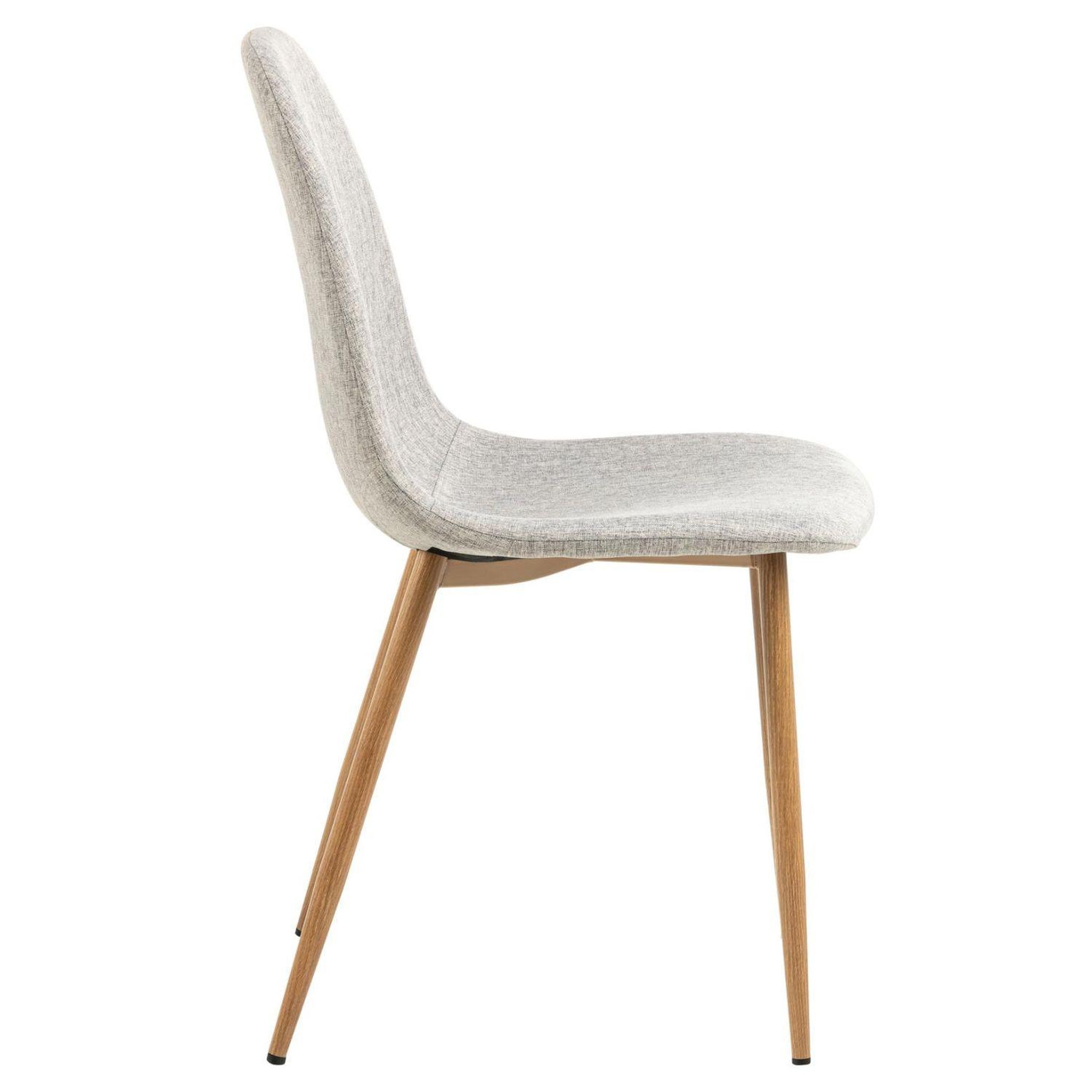 Voir la diapositive 4 : TOILINUX Lot de 4 chaises de salle à manger CLELIA