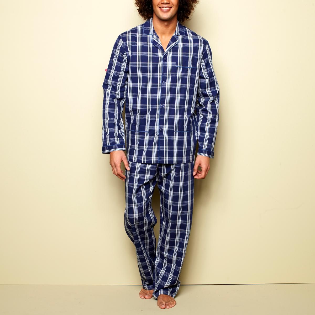 IN EXTENSO Pyjama à carreaux Homme