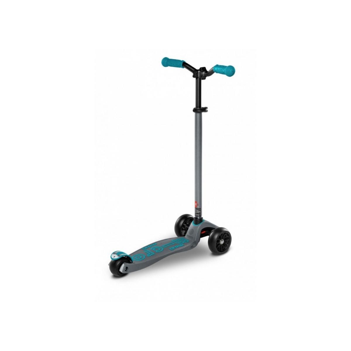 Micro Trottinette Maxi  Deluxe Pro Grey / Aqua
