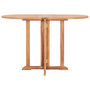 Voir la diapositive 4 : VIDAXL Table pliable de jardin papillon 120x70x75 cm Bois teck solide
