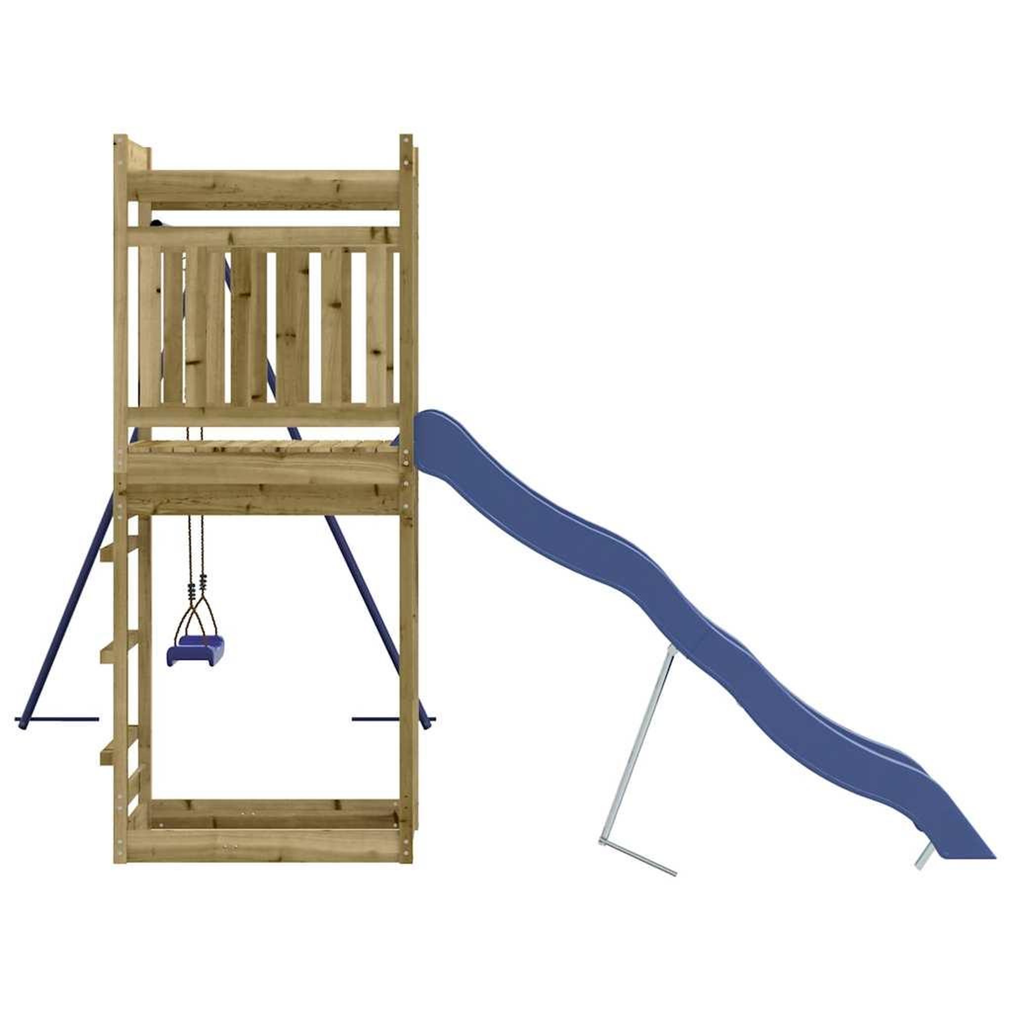 Voir la diapositive 5 : VIDAXL Aire de jeux d'exterieur bois de pin impregne