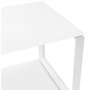 Voir la diapositive 6 : Paris Prix Bureau Design en Verre  Abigano  160cm Blanc