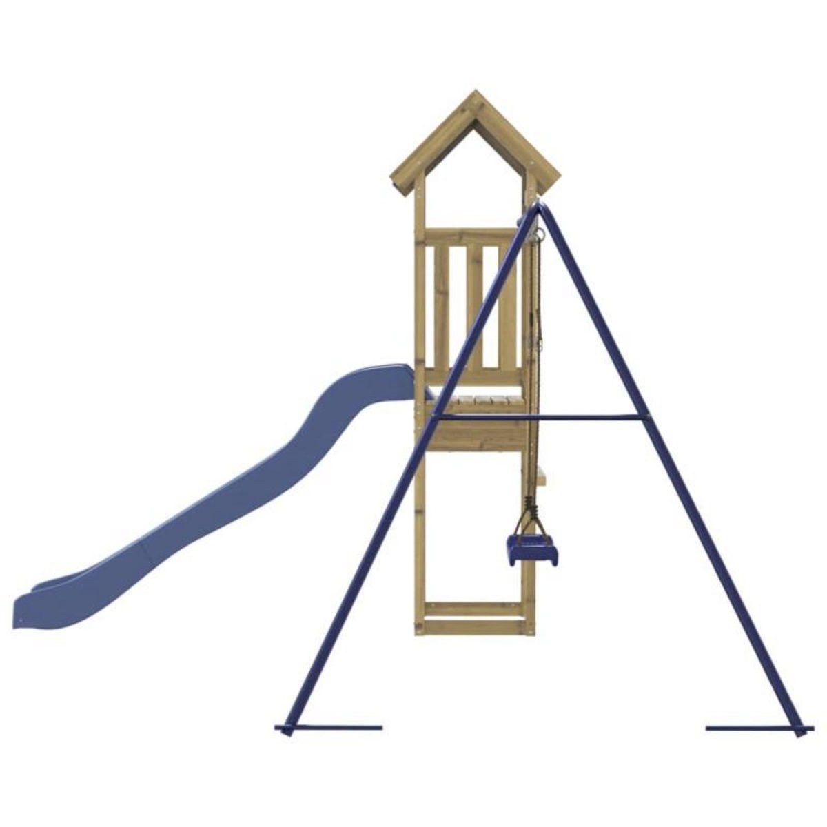 VIDAXL Aire de jeux d extérieur bois de pin imprégné