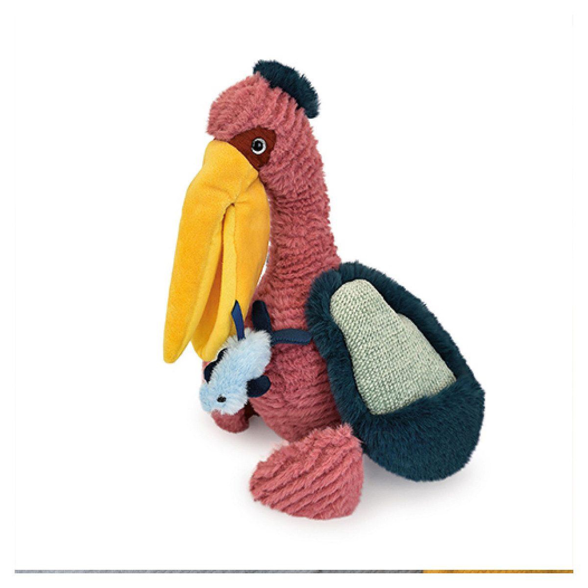 Histoire D'Ours Peluche tresors marins - pelican 34 cm