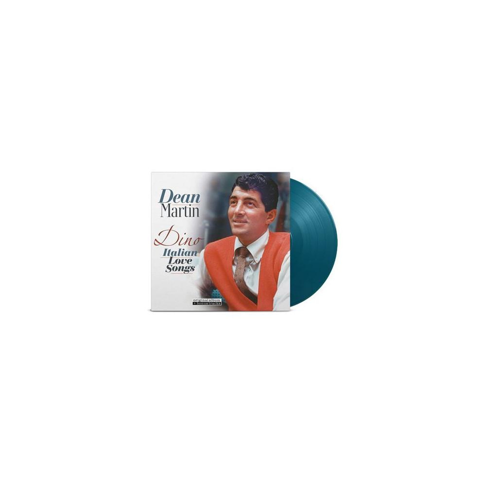 Vinyle 33t dino italian love songs édition limitée bleu/vert dean martin
