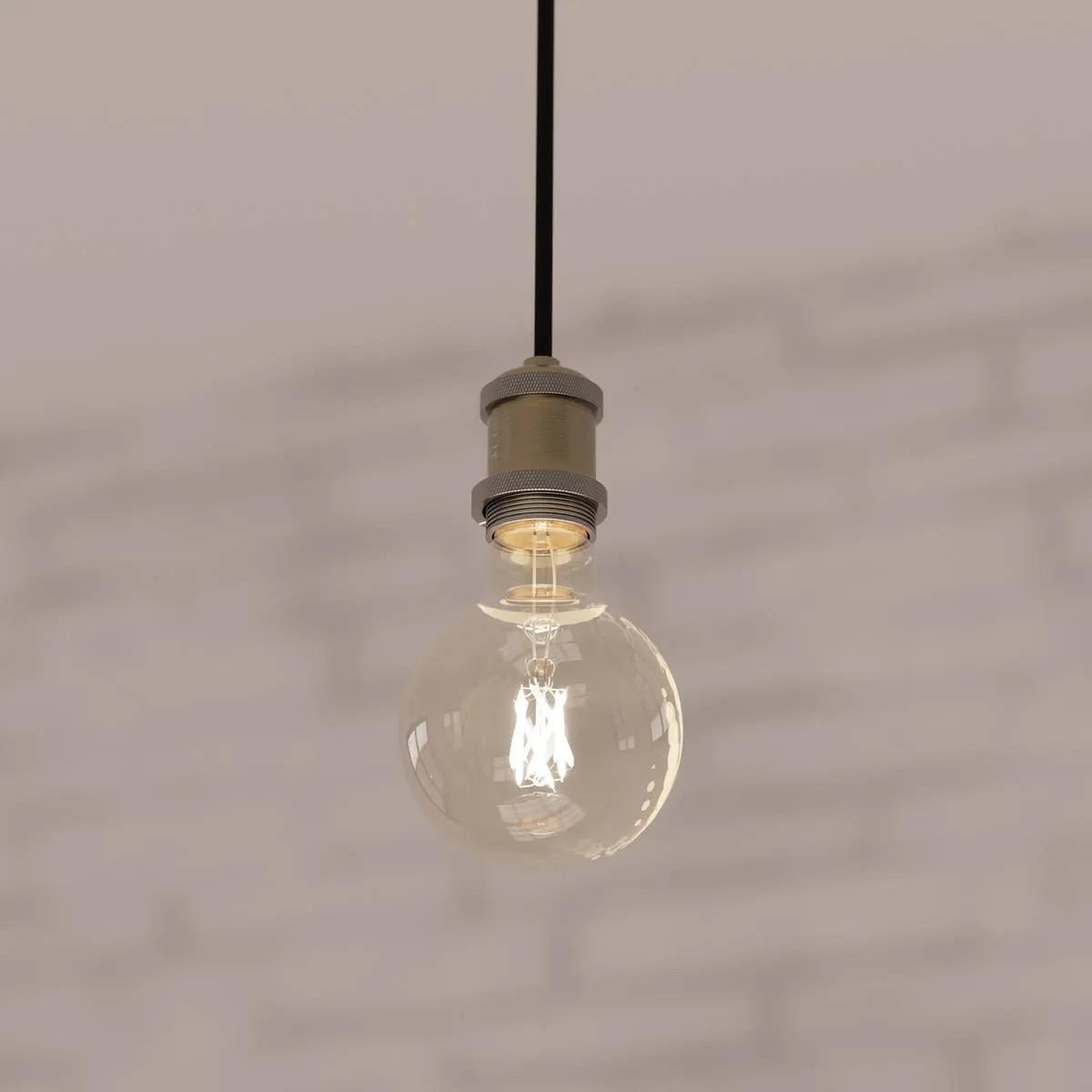 Voir la diapositive 3 : ATMOSPHERA Lampe Suspension en Métal  Electra  7cm Bronze