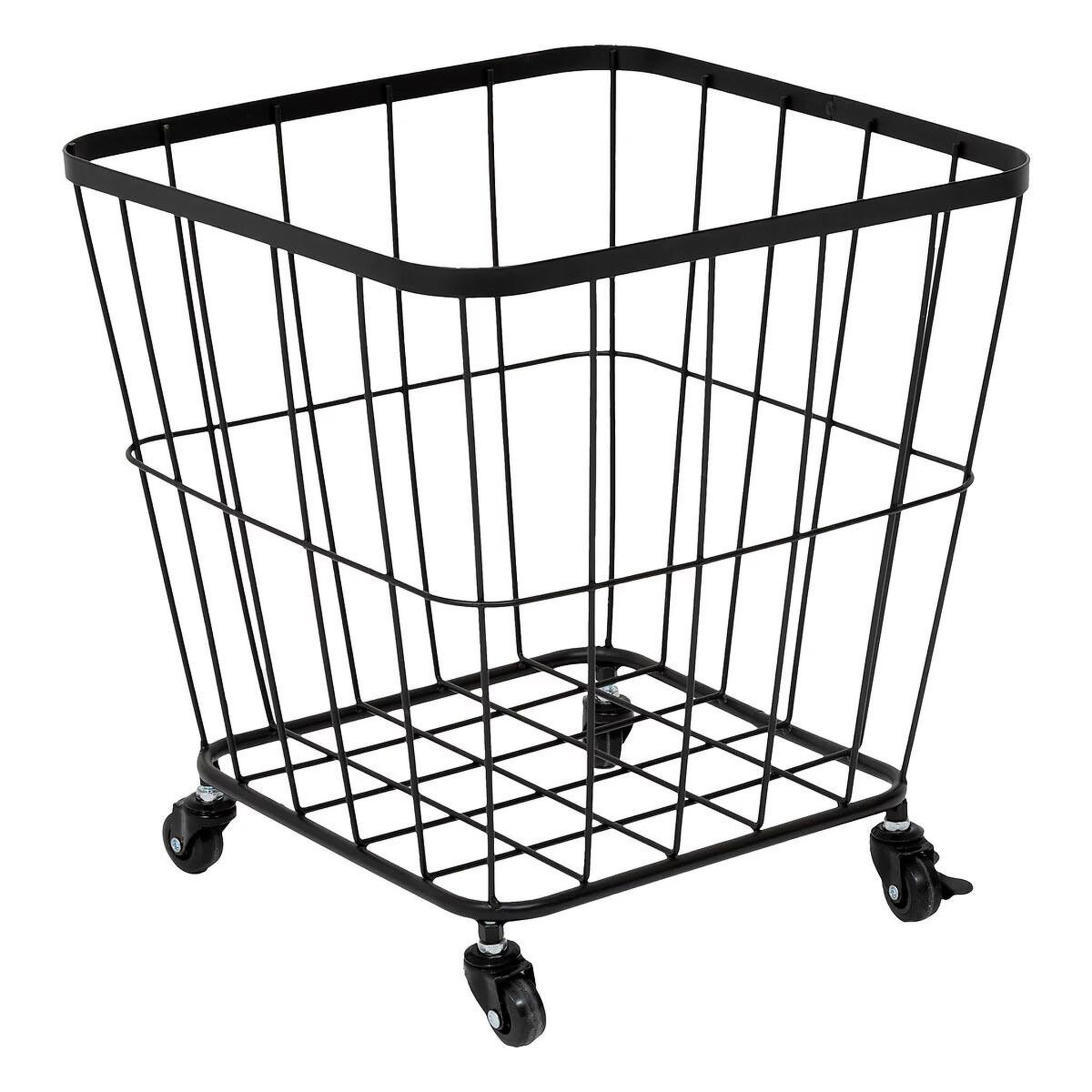 Voir la diapositive 2 : ATMOSPHERA Table coffre grillage  jordi  43cm noir