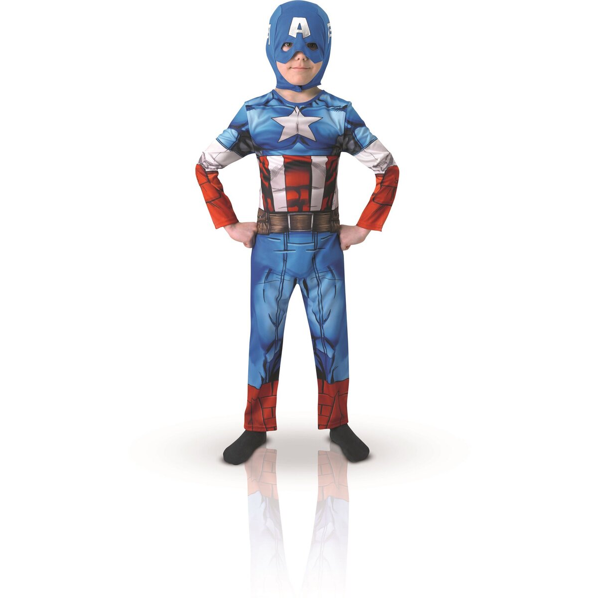 RUBIES Déguisement Classique Captain America Avengers Taille M