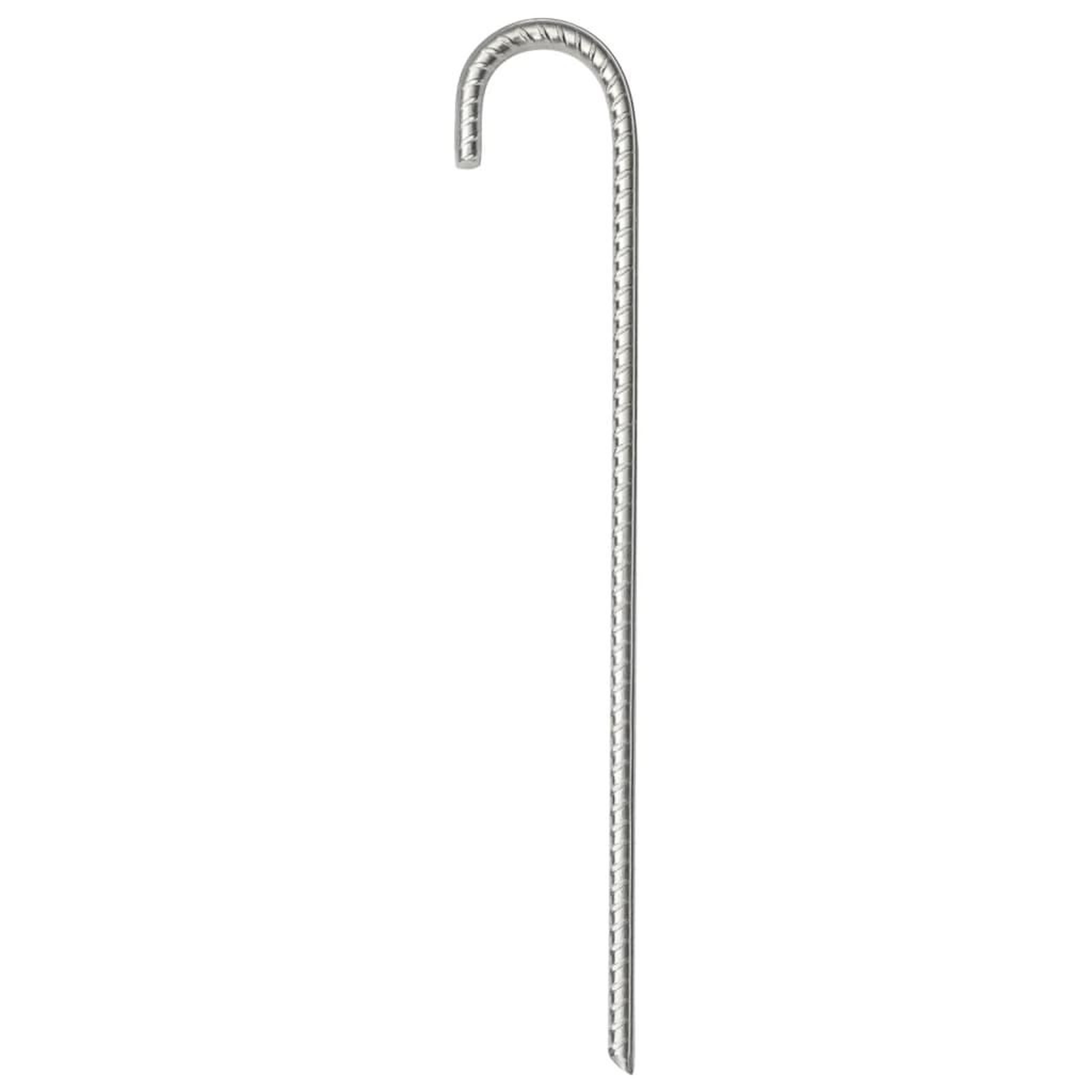 Voir la diapositive 3 : VIDAXL Piquets de tente 6 pcs 37 cm Ø10 mm acier galvanise