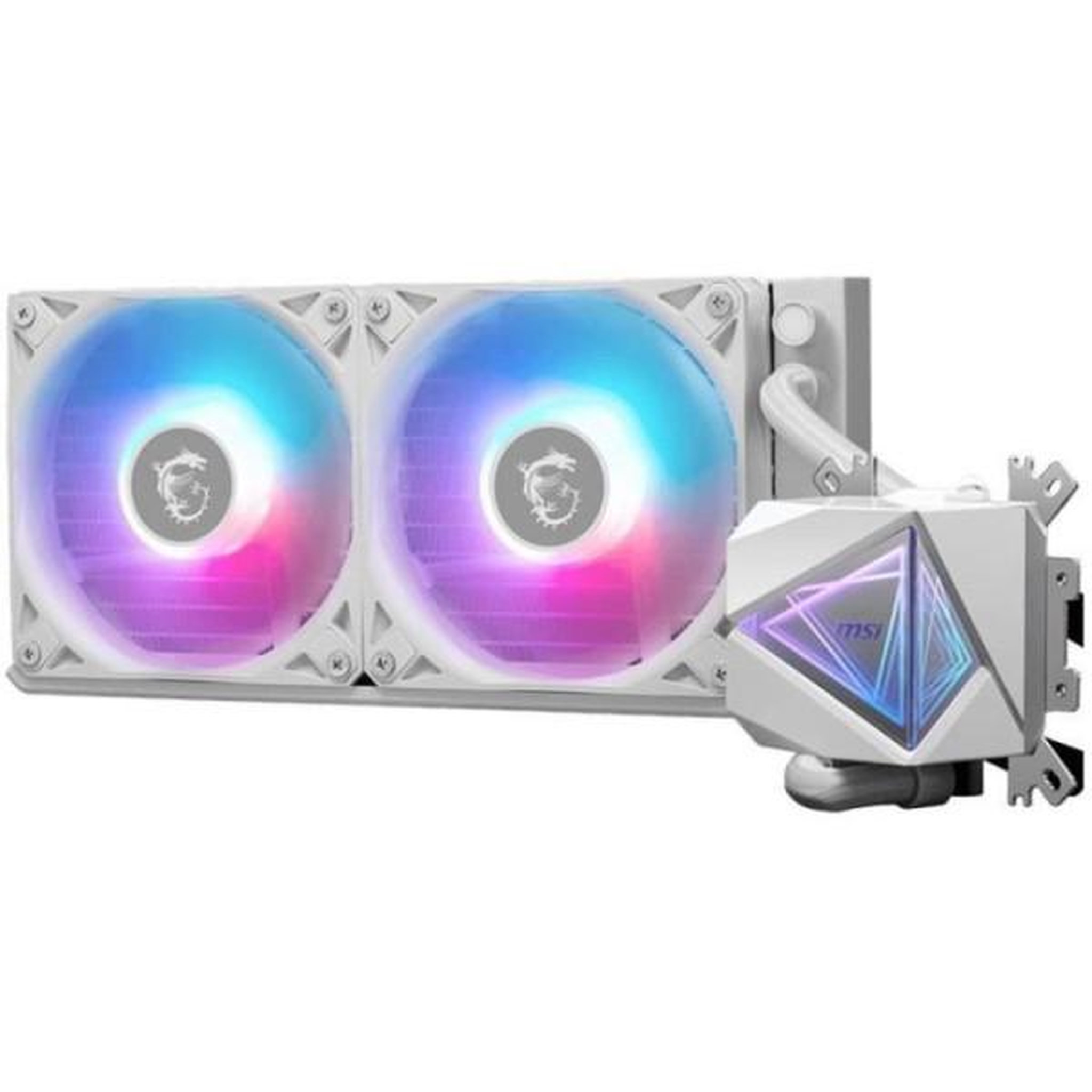 MSI Refroidissement PC - MSI - 306-7ZW7A21-C24 - MAG CORELIQUID I240 WHITE