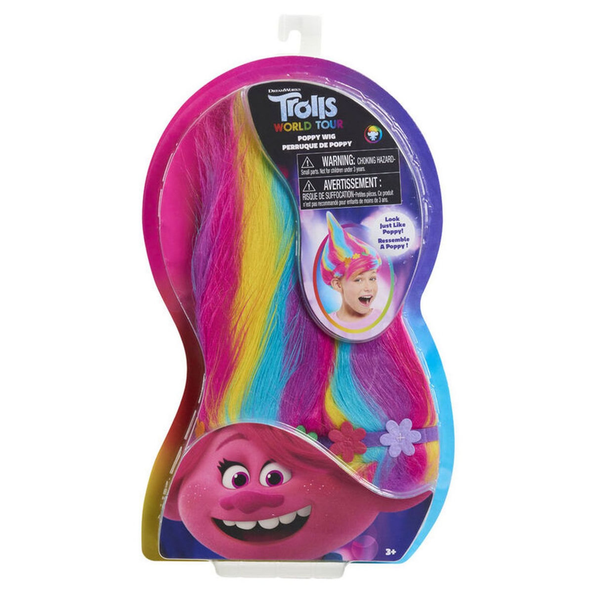 GIOCHI PREZIOSI Trolls World Tour Trollific perruque Asst