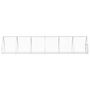 Voir la diapositive 5 : VIDAXL Cage pour poules argente 600x105x120 cm acier galvanise
