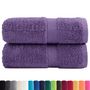 Voir la diapositive 2 : VIDAXL Serviettes de visage de qualité supérieure SOLUND 2 pcs violet