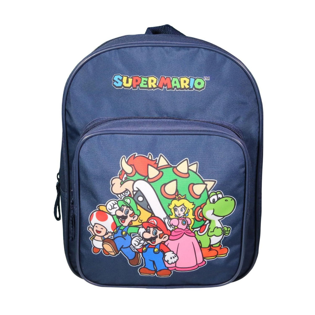 Bagtrotter Sac à dos 31 cm avec poche maternelle  Super Mario Bleu