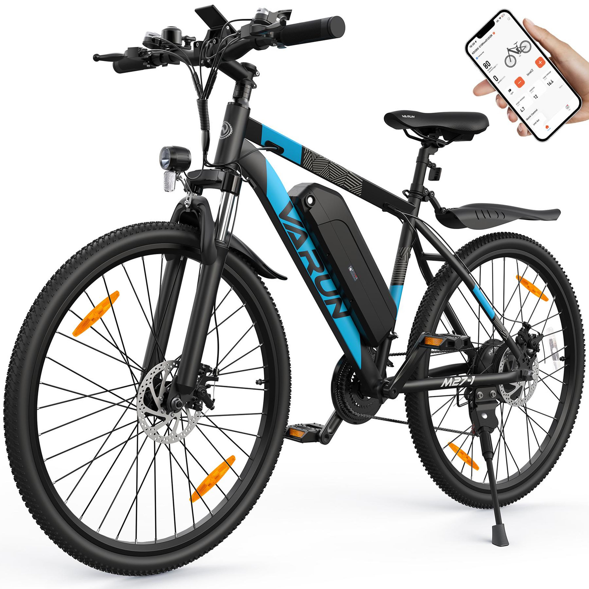 Voir la diapositive 2 : VARUN Vélo électrique varun m27-1 pro