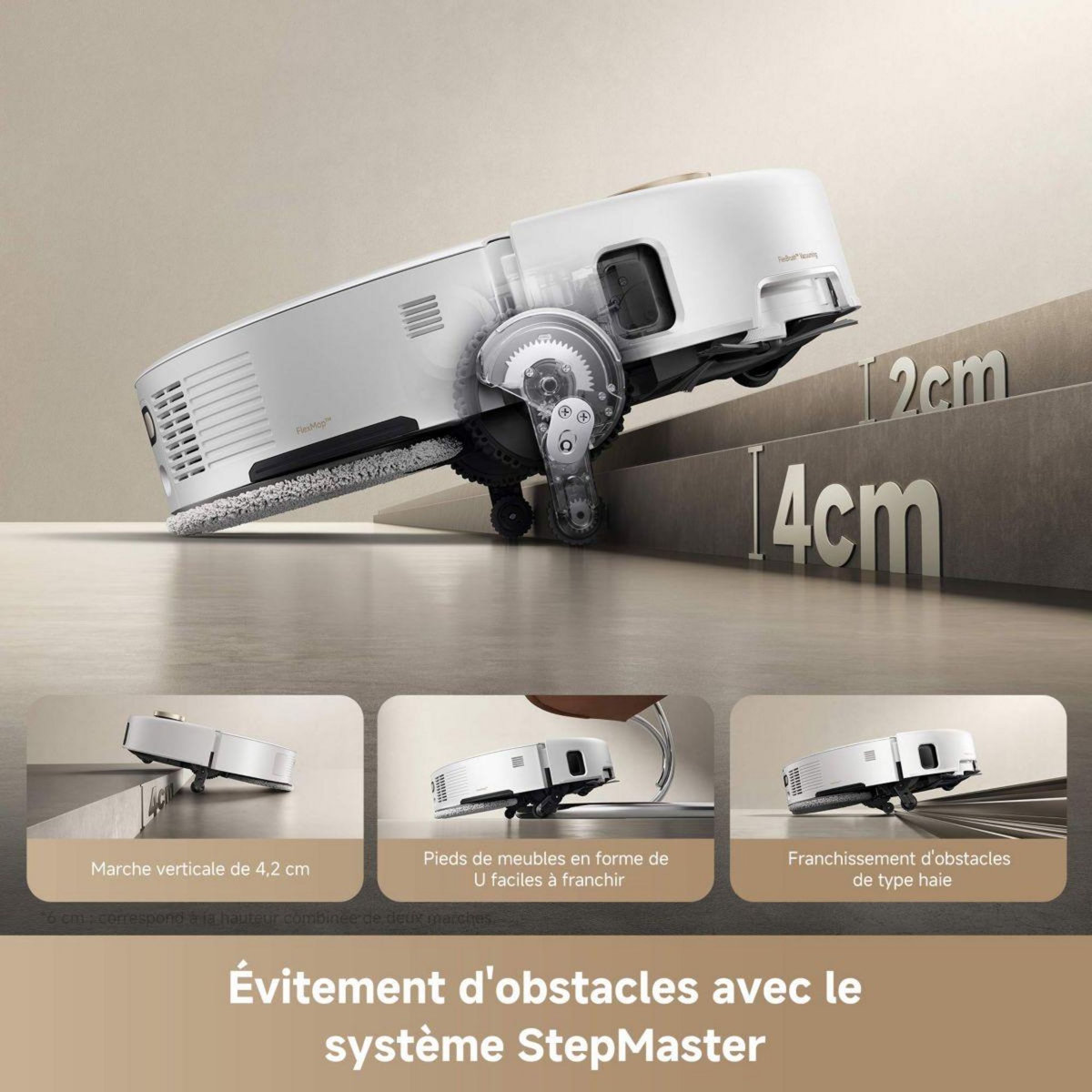 MOVA Aspirateur robot V50 Ultra Complet